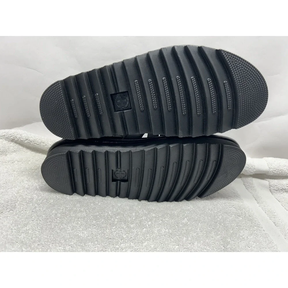 Dr Martens Womens Size 11 Black Blaire Hydro Leather Sandals New